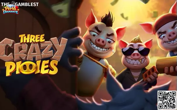 Vista central de Three Crazy Piggies en Perla Diamante