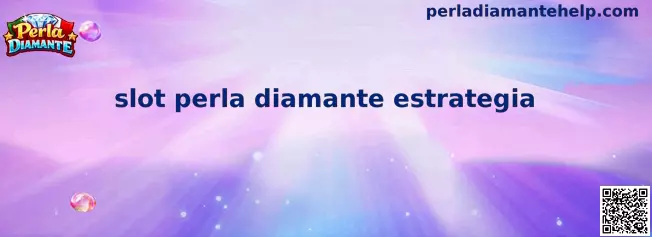 Slot Perla Diamante Estrategia Ilustración
